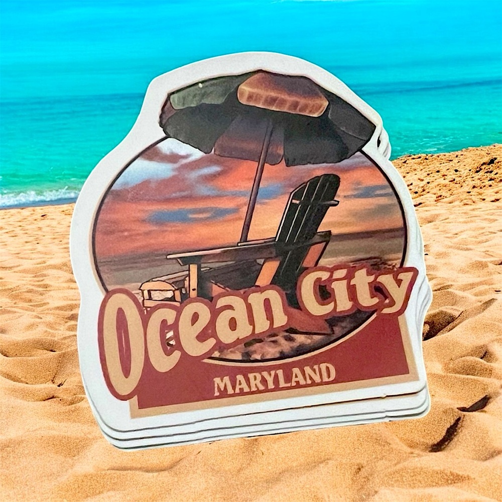Maryland Matte Finish PVC Removable Waterproof Decor Accent Sticker